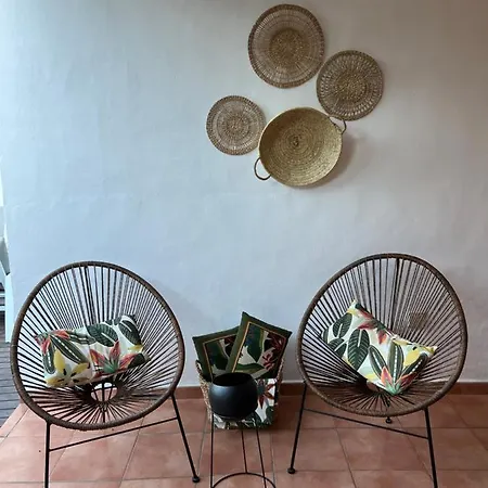 Impeccable Large With Immense Terrace And Private Garden Overlooking The Mountain, Featuring 2 Bedrooms And Sleeping Up To 4 Guests Located 100 Meters From Plaza Maestranza 公寓 *